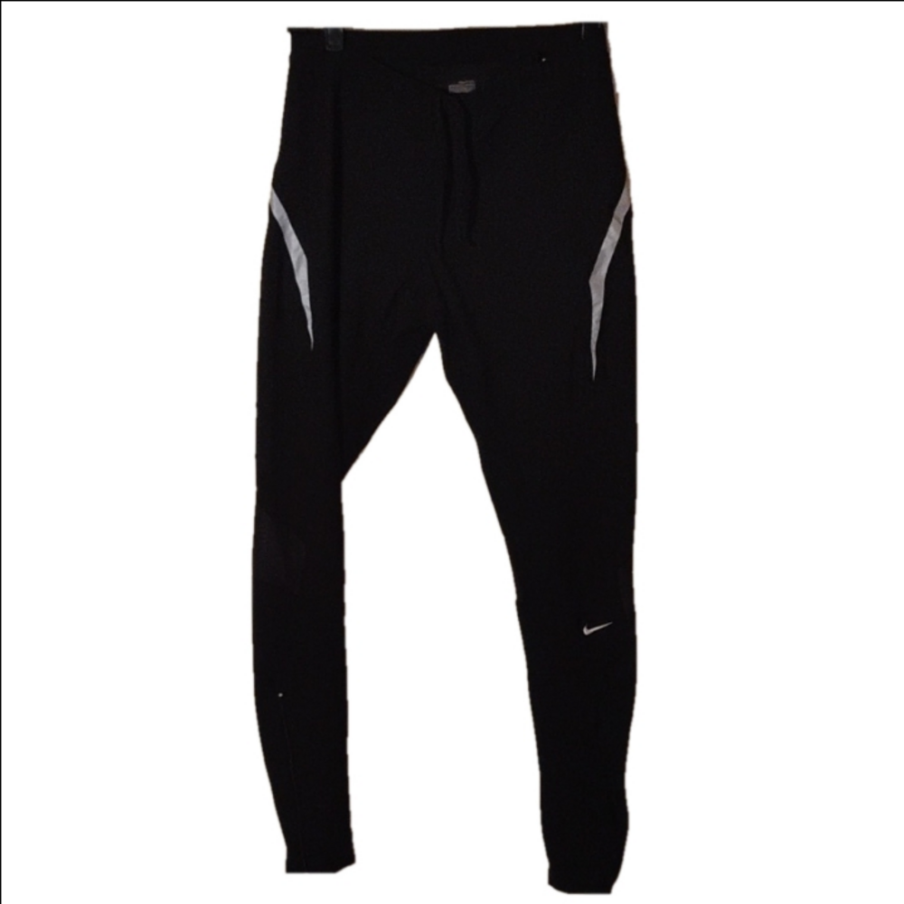 Nike Fit dry size small black workout pants. Nice zippers at bottoms.